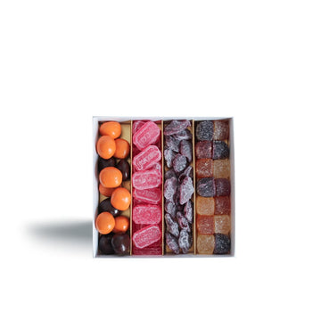 BOX N°1 - Orangette ball, Fruit paste, Poppy & Violet candy