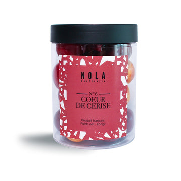 boite moyenne coeur de cerise pâte de fruit chocolat