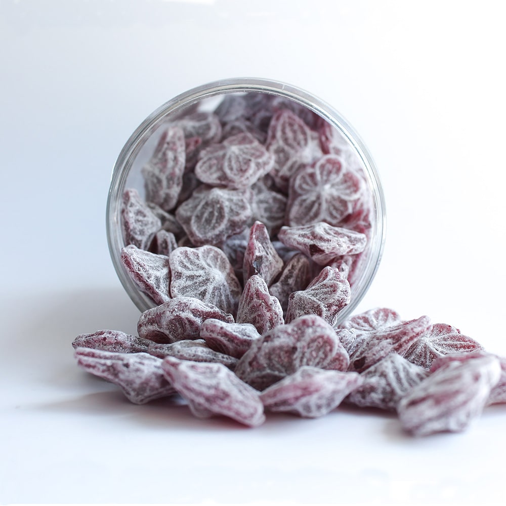 photo bonbon à la violette