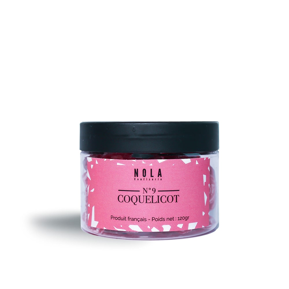 petite boite bonbon coquelicot
